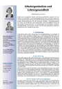 Schulorganisation und Lehrergesundheit