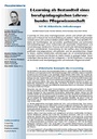 E-Learning als Bestandteil einesberufspädagogischen Lehrverbundes Pflegewissenschaft. Teil III: Didaktische Anforderungen