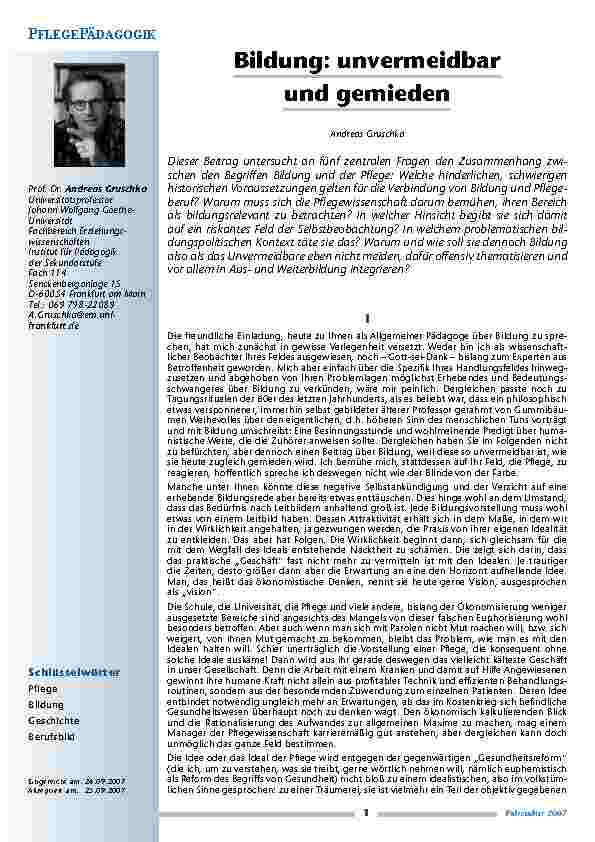 [doc_200326] Bildung: unvermeidbarund gemieden