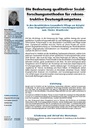 Die Bedeutung qualitativer Sozialforschungsmethodenfür rekonstruktiveDeutungskompetenzin den Berufsfeldern Gesundheit/Pflege am Beispieleines biographieanalytischen Forschungsprojektszum Thema ‚Brustkrebs’