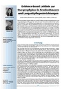 Evidence-based Leitlinie zur Sturzprophylaxe in Krankenhäusern und Langzeitpflegeeinrichtungen