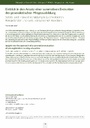 Einblick in den Ansatz einer summativen Evaluation der generalistischen Pflegeausbildung: Selbstund Fremdeinschätzungen zu erworbenen Kompetenzen und damit verbundenen Aspekten.