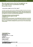 [doc_228987] Entwicklung der kommunikativen Kompetenzen von ehemaligen Bachelor-Studierenden der Pflege: Eine qualitative Studie