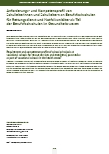 [doc_228983] Anforderungsund Kompetenzprofil von Schulleiterinnen und Schulleitern an Berufsfachschulen für Rettungsdienst und Notfallsanitäter als Teil der Berufsfachschulen im Gesundheitswesen