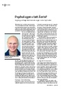 Psychologen statt Ärzte?
