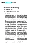 [doc_209586] Gerechte Verwaltung des Mangels Oliver Tolmein Zur Verteilung des Corona-Impfstoffes