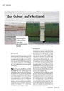 Zur Geburt aufs Festland