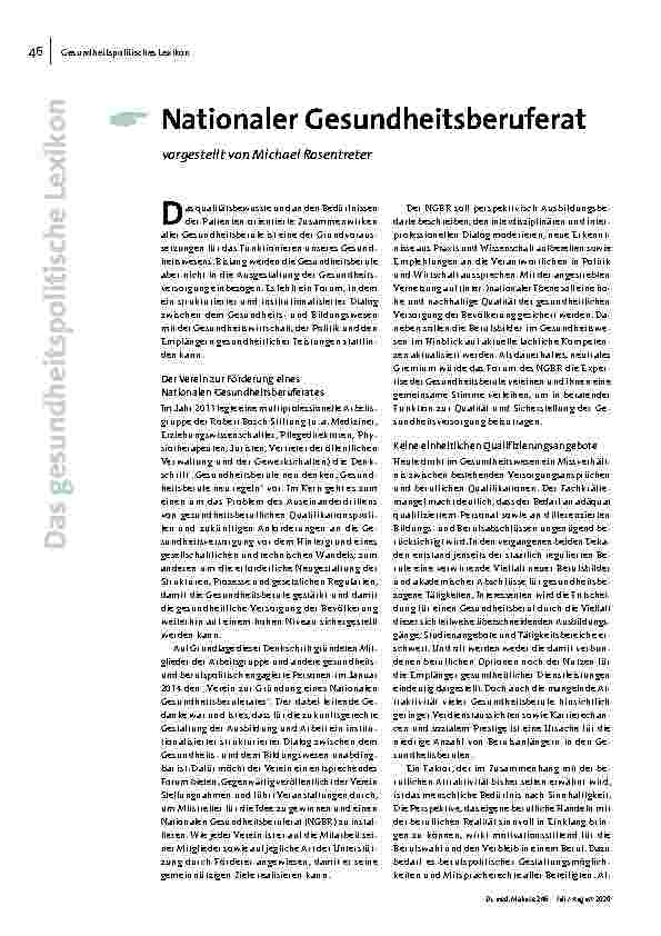 [doc_203546] Nationaler Gesundheitsberufsrat