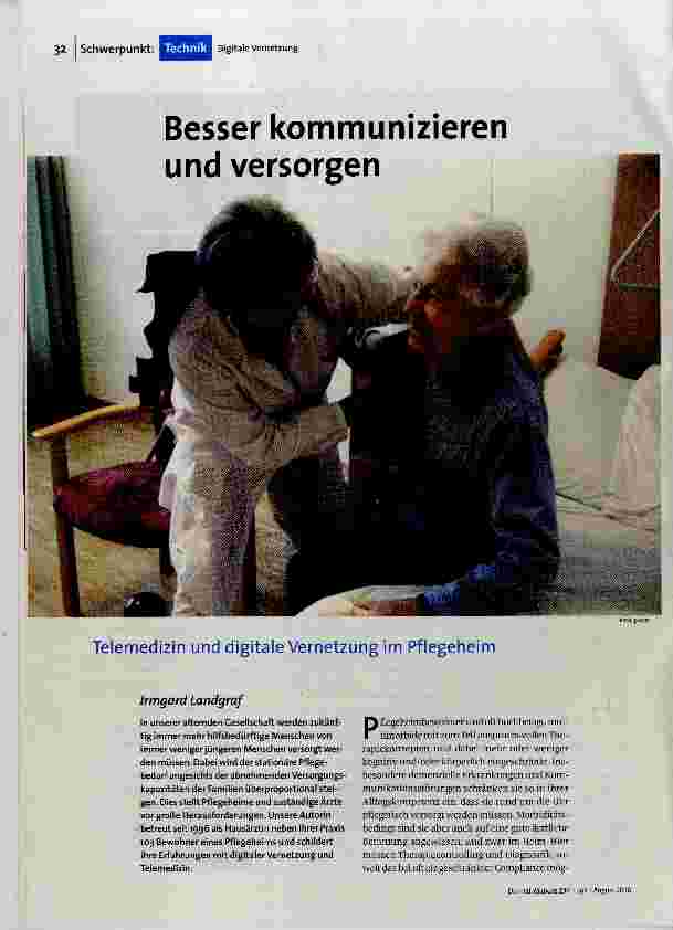 [doc_184441] Besser kommunizieren und versorgen