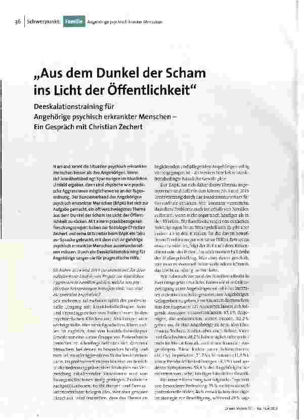 [doc_167166] Aus dem Dunkel der Scham ins Licht der Öffentlichkeit