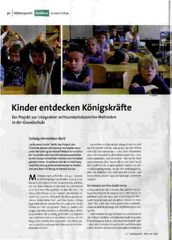 [doc_165446] Kinder entdecken Königskräfte