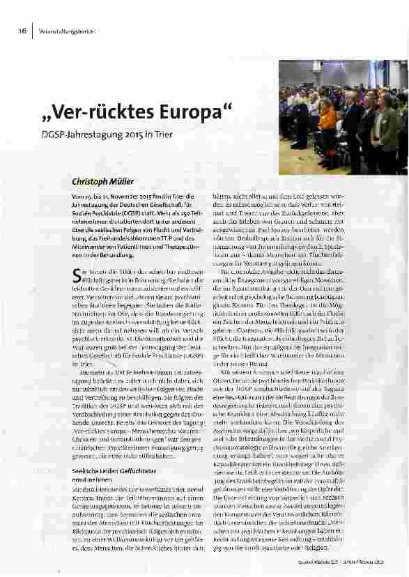 Verrücktes Europa