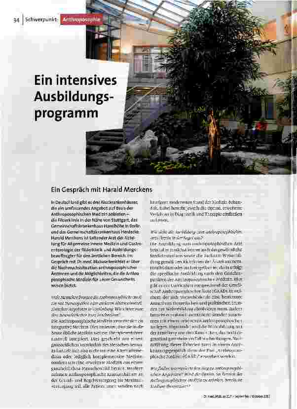 [doc_161417] Ein intensives Ausbildungsprogramm