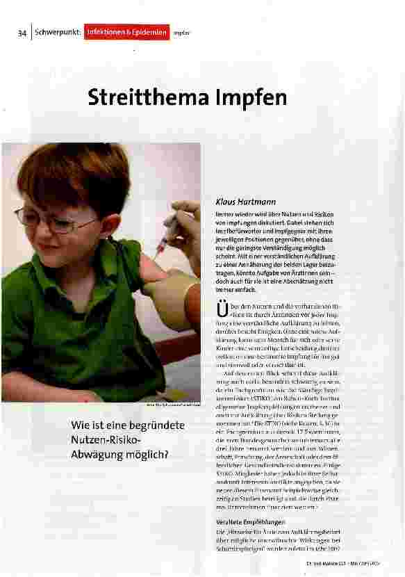 Streitthema Impfen