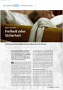 Freiheit oder Sicherheit
