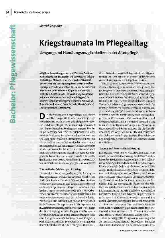 [doc_148563] Kriegstraumata im Pflegealltag