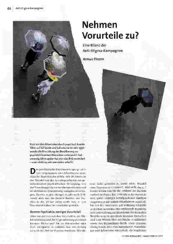 [doc_147332] Nehmen Vorurteile zu?