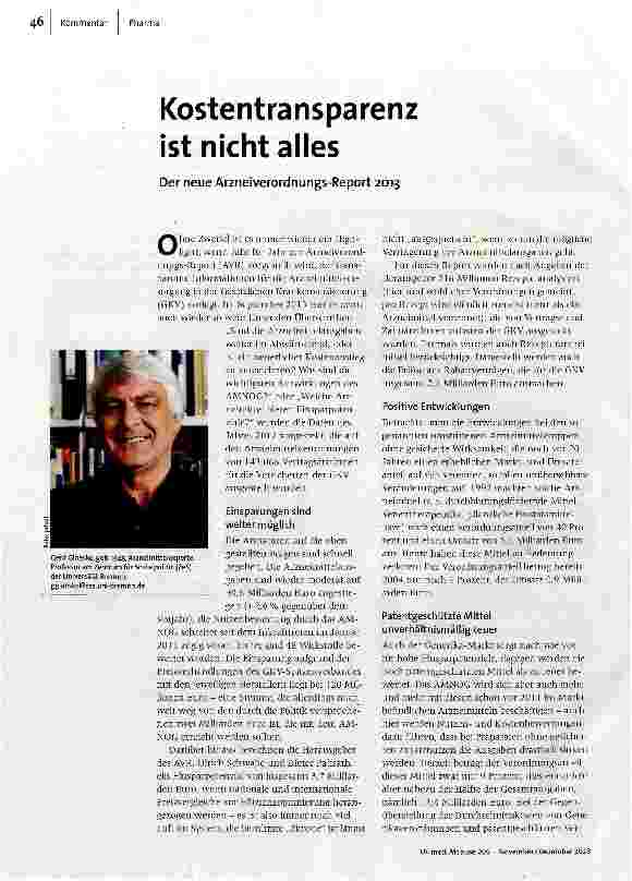 [doc_146059] Kostentransparenz ist nicht alles