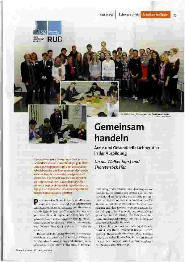 Gemeinsam handeln