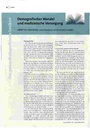 Demografischer Wandel und medizinische Versorgung