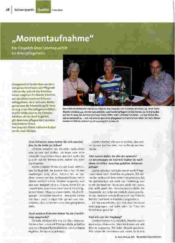 Momentaufnahmen
