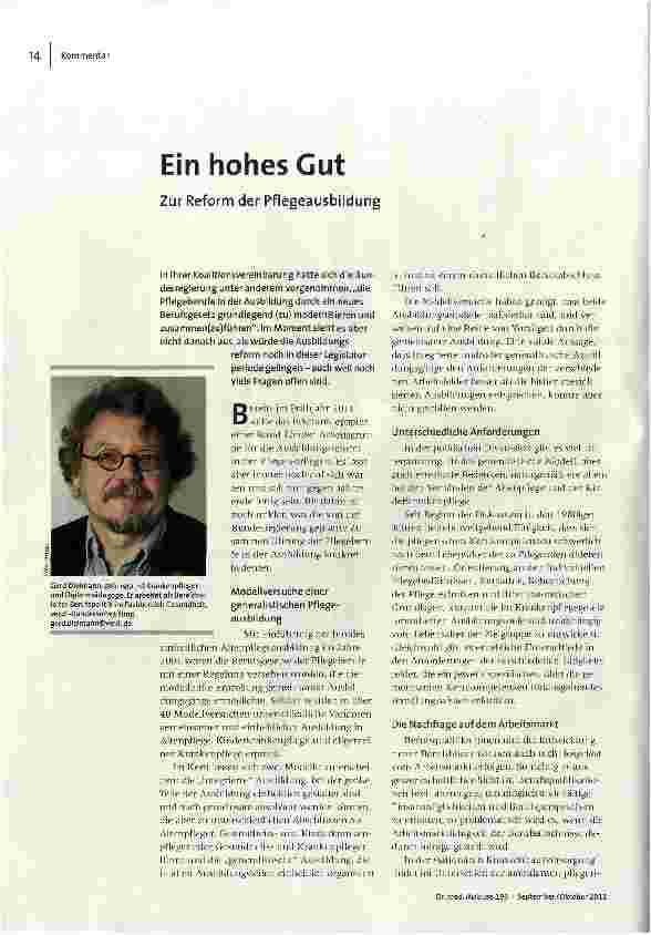 Ein hohes Gut