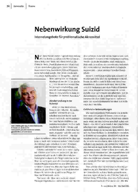 Nebenwirkung Suizid