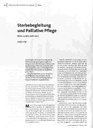 Sterbebegleitung und Palliative PflegeBlick zurück nach vorn