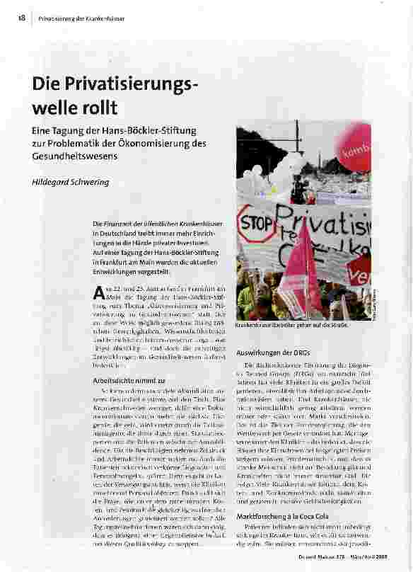 [doc_108687] Die Privatisierungswelle rollt