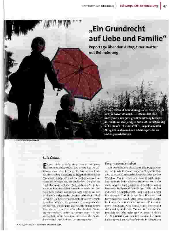 Ein Grundrecht auf Liebe und Familie