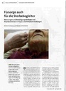 Fürsorge auch für die SterbebegleiterBelastungen und Bewältigungsstrategien von Mitarbeiterinnen in Hospiz-und Palliativeinrichtungen