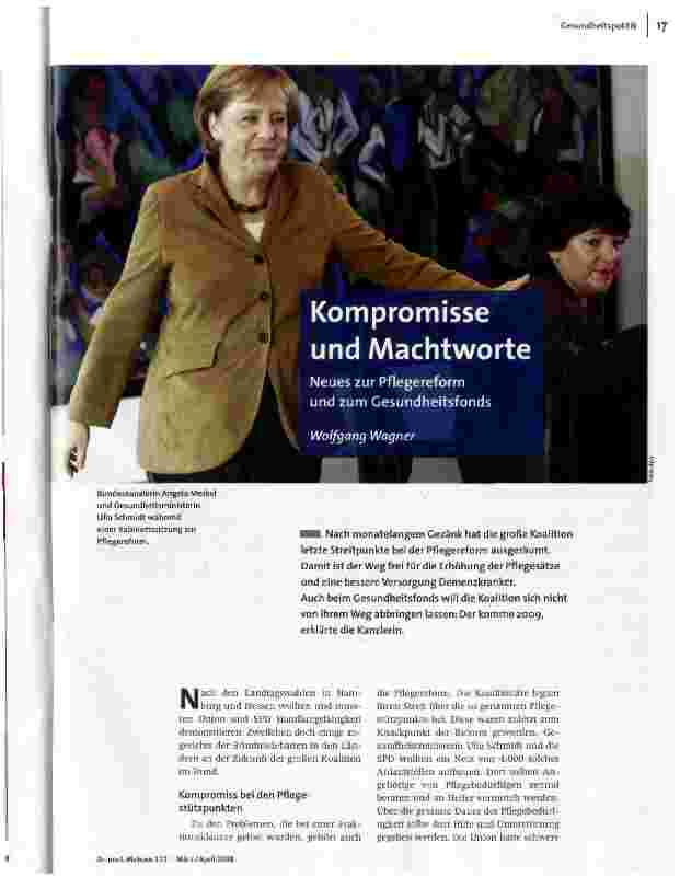 Kompromisse und Machtworte