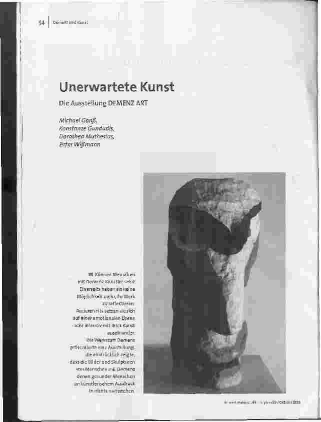 Unerwartete Kunst - Die Ausstellung DEMENZ ART
