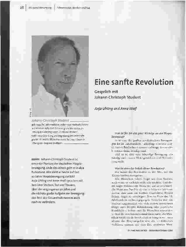 Eine sanfte Revolution