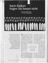 Nach Risiken fragen Sie besser nichtArzneimittelsicherheit in Europa ungenügend