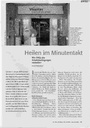 Heilen im Minutentakt Wie DRGs die Arbeitsbedingungen verändern