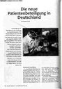 Die neue Patientenbeteiligung in Deutschland
