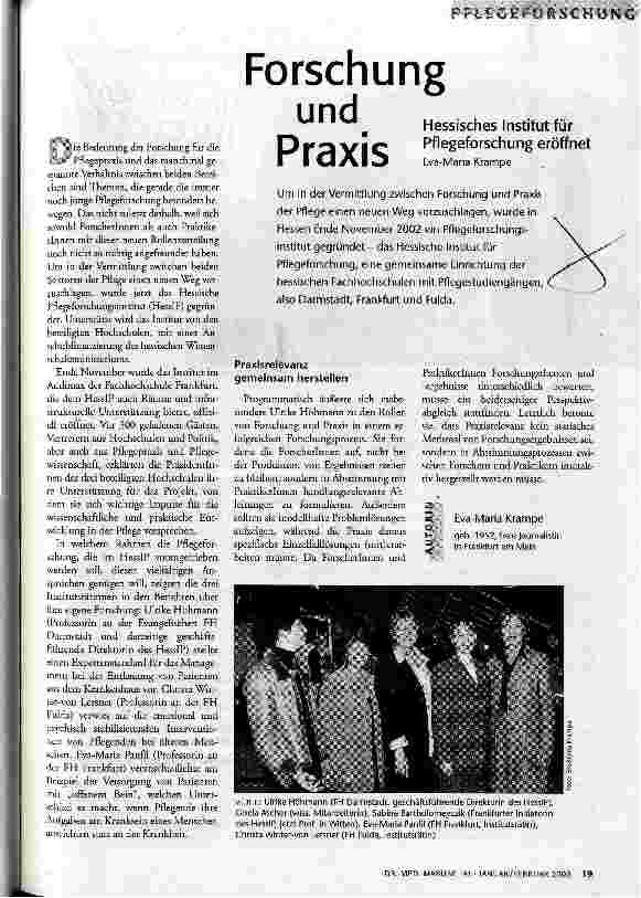 Forschung und Praxis