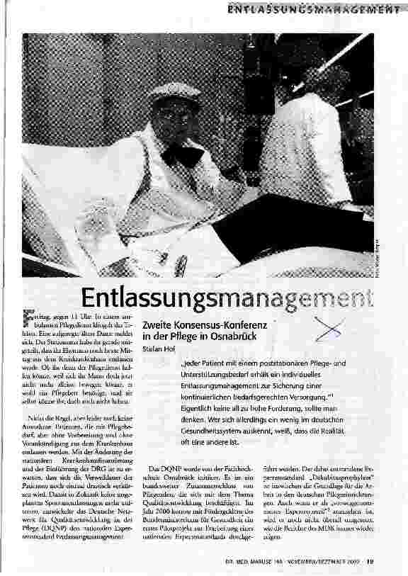 Entlassungsmanagement