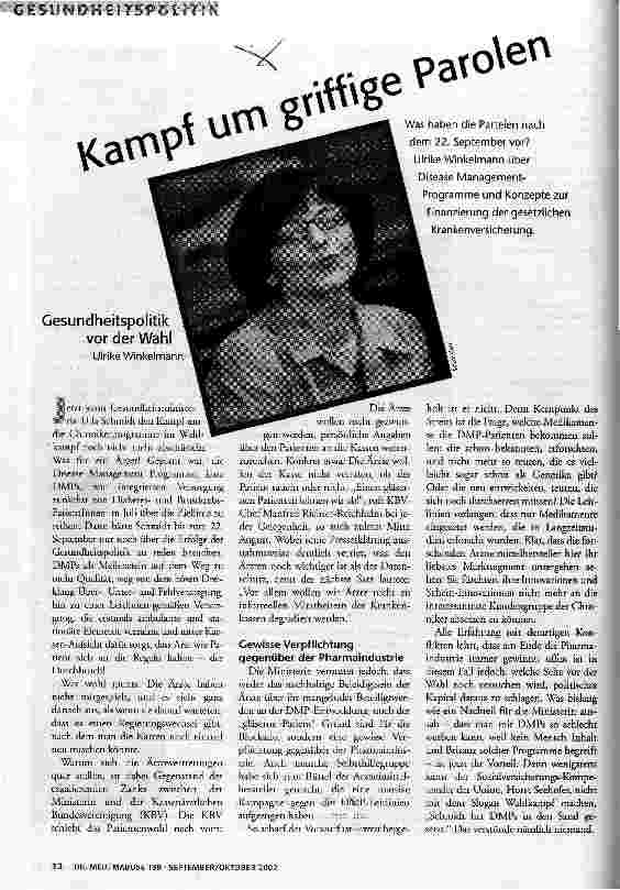 Kampf um griffige Parolen