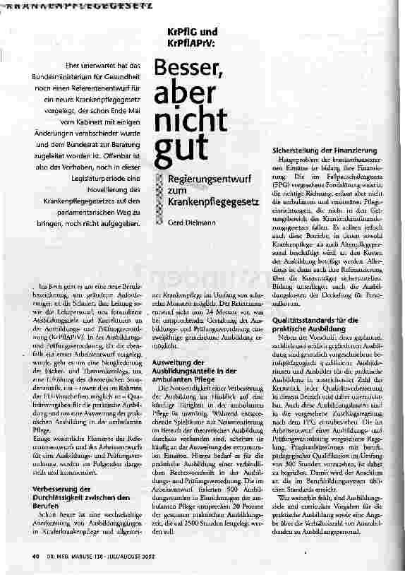 Besser, aber nicht gut