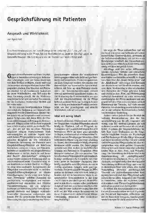 Anspruch und Wirklichkeit