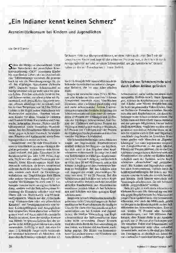 Arzneimittelkosten bei Kindern und Jugendlichen