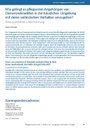 Wie gelingt es pflegenden Angehörigen von Demenzerkrankten in der häuslichen Umgebung mit deren verändertem Verhalten umzugehen? Eine qualitative Untersuchung.