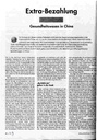 Extra-Bezahlung Gesundheitswesen in China