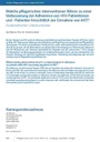 Welche pflegerischen Interventionen führen zu einer Verbesserung der Adherence von HIV-Patientinnen und -Patienten hinsichtlich der Einnahme von ART?