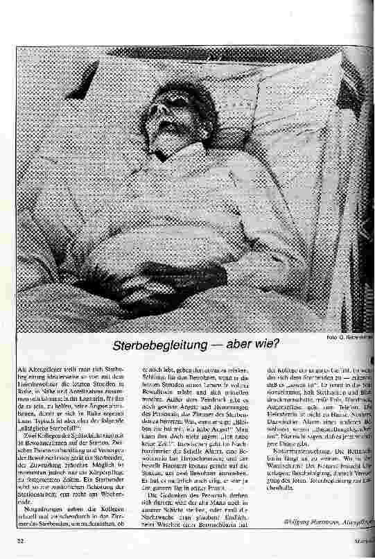 Sterbebegleitung aber wie