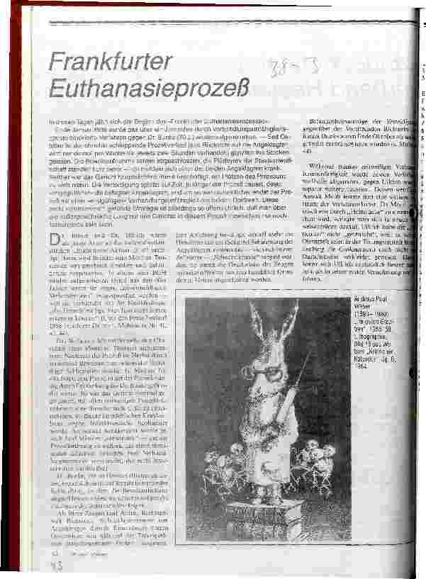 Frankfurter Euthanasieprozeß