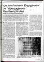 Vom emotionalem Engagement und überzogenem Rechtsempfinden Bericht vom Frankfurter Euthanasieprozeß