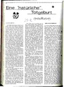 Eine natürliche Totgeburt